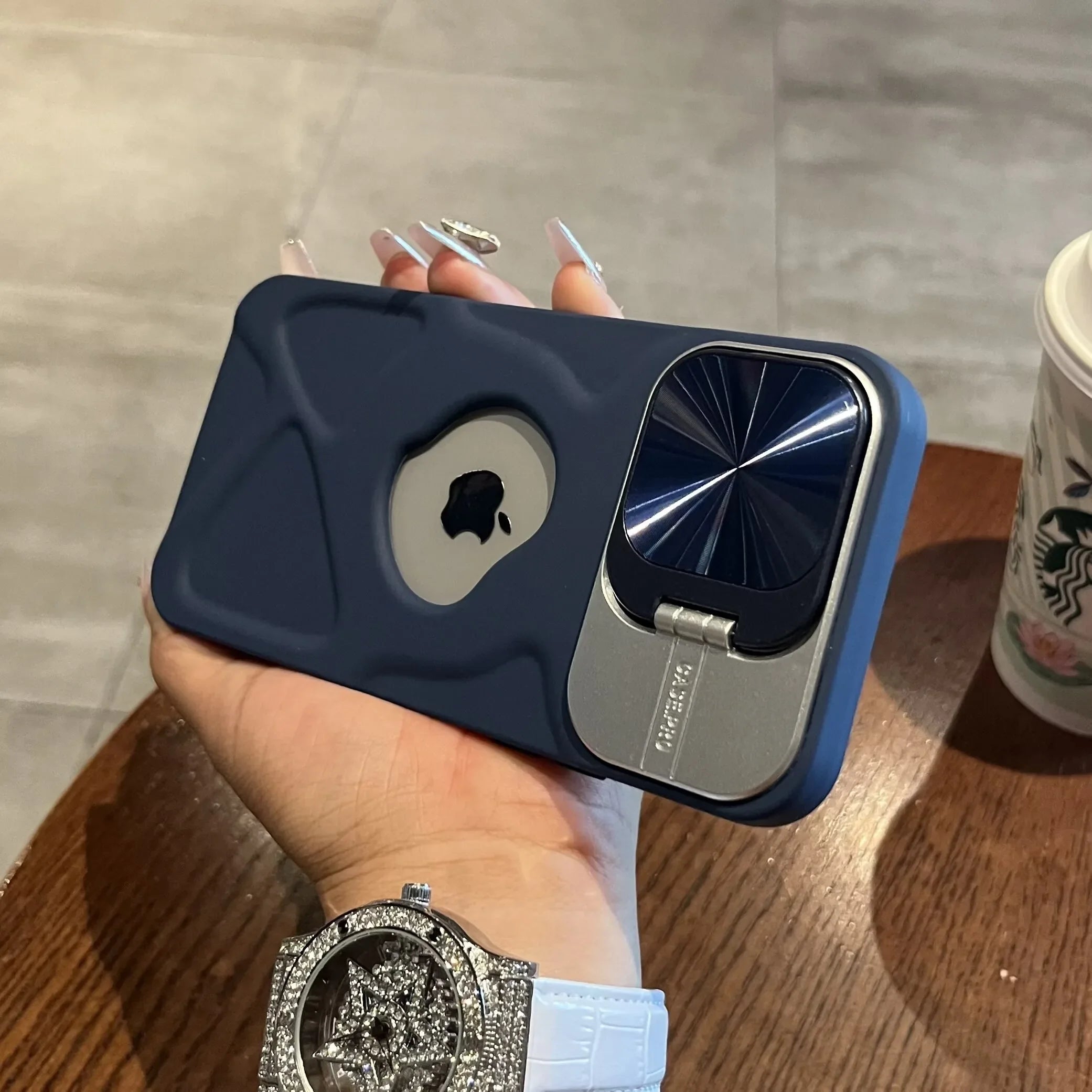 Hole Magnetic Case for iPhone 16 Pro