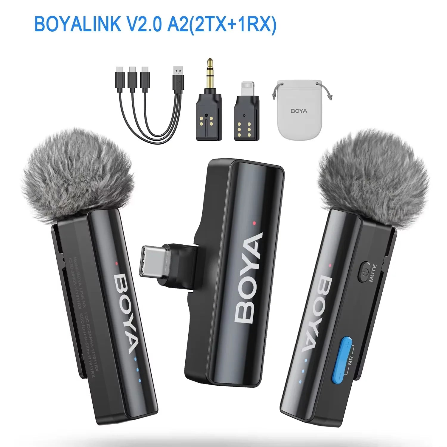 Dual Mic System for DSLR & Streaming Videos