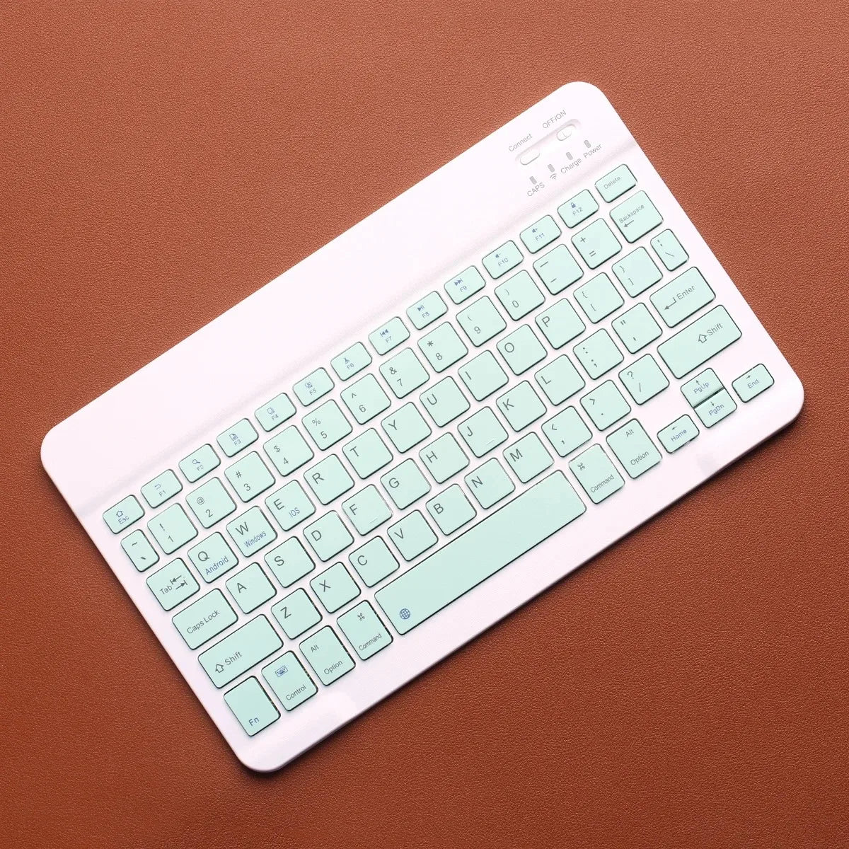 Bluetooth-compatible Slim Rechargeable Mini Keyboard