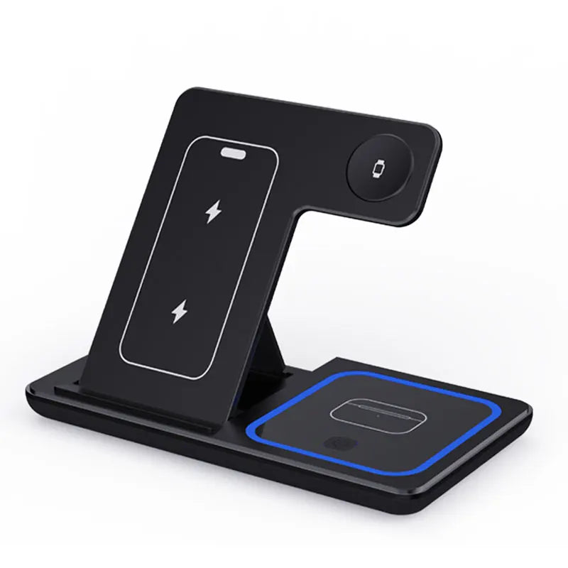 30W Foldable 3-in-1 Wireless Charger