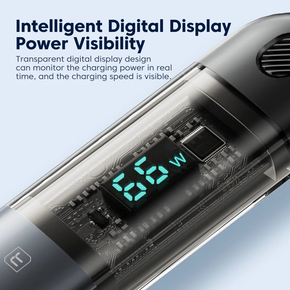 66W 3-in-1 Fast Charging Cable