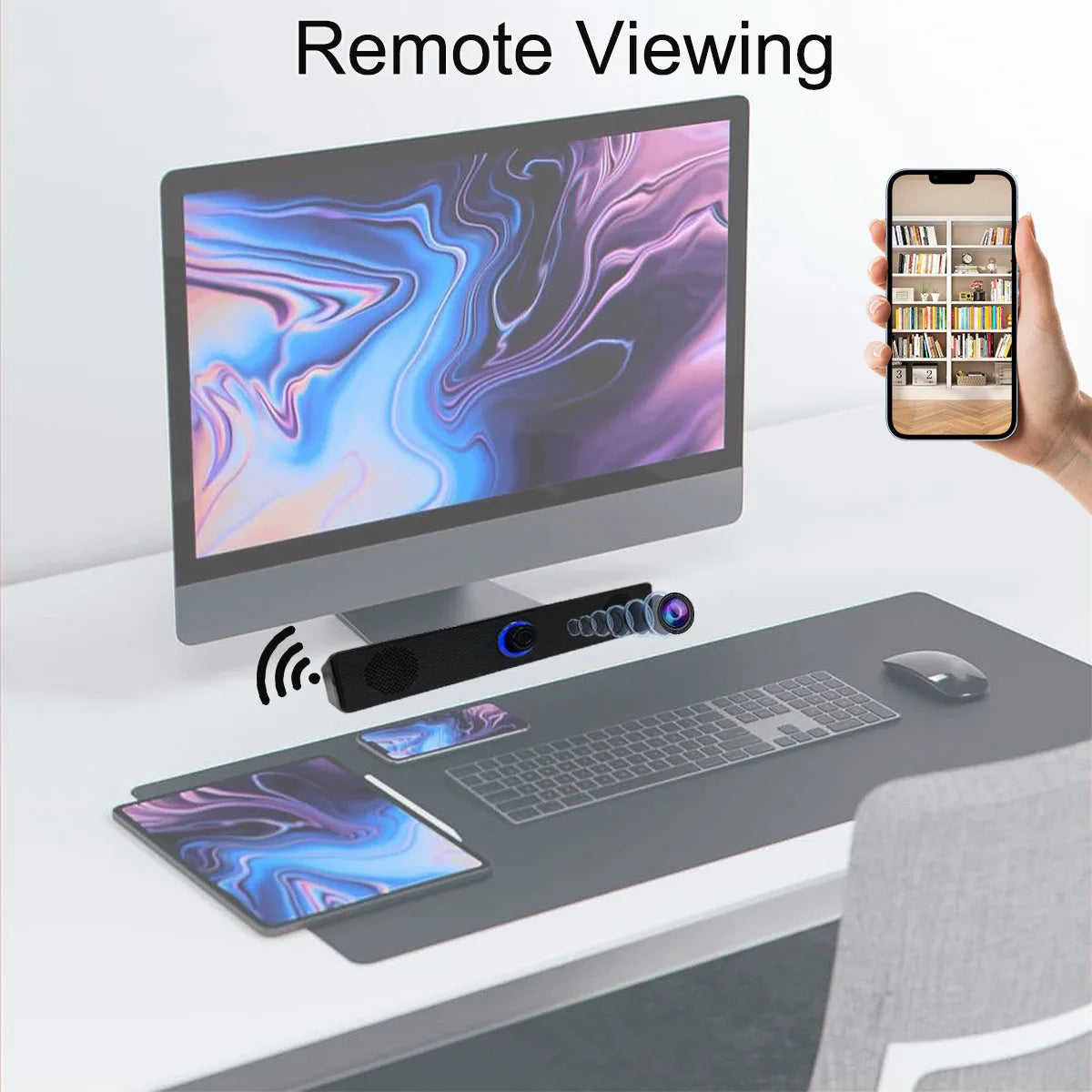 4K WiFi Desktop Speaker Camera