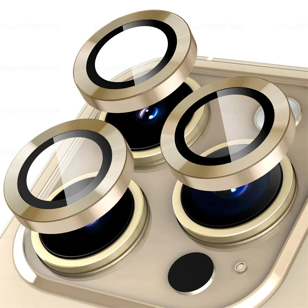 2-3Pcs Tempered Glass Camera Cover iPhone 16