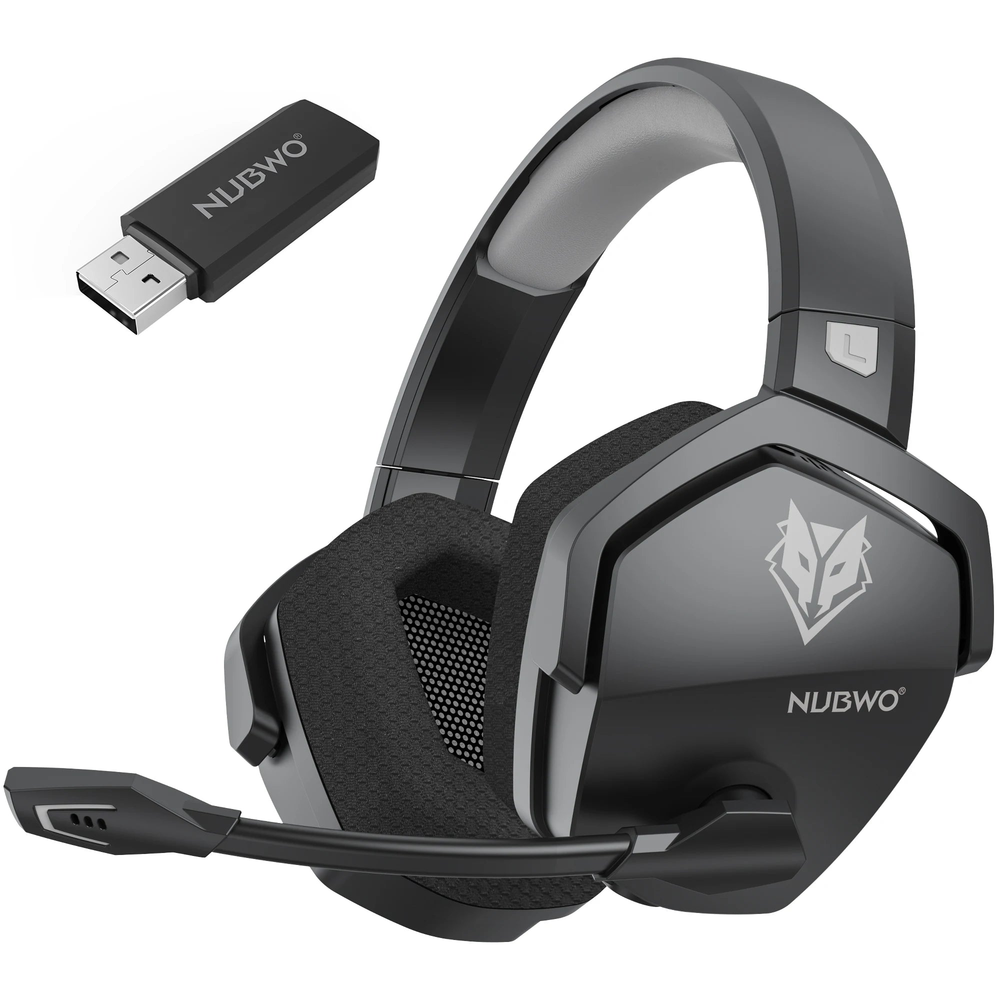 5ms Low Latency Dual Wireless Gaming Headset