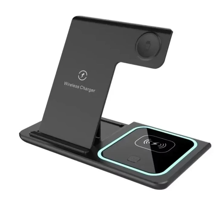 30W Foldable 3-in-1 Wireless Charger