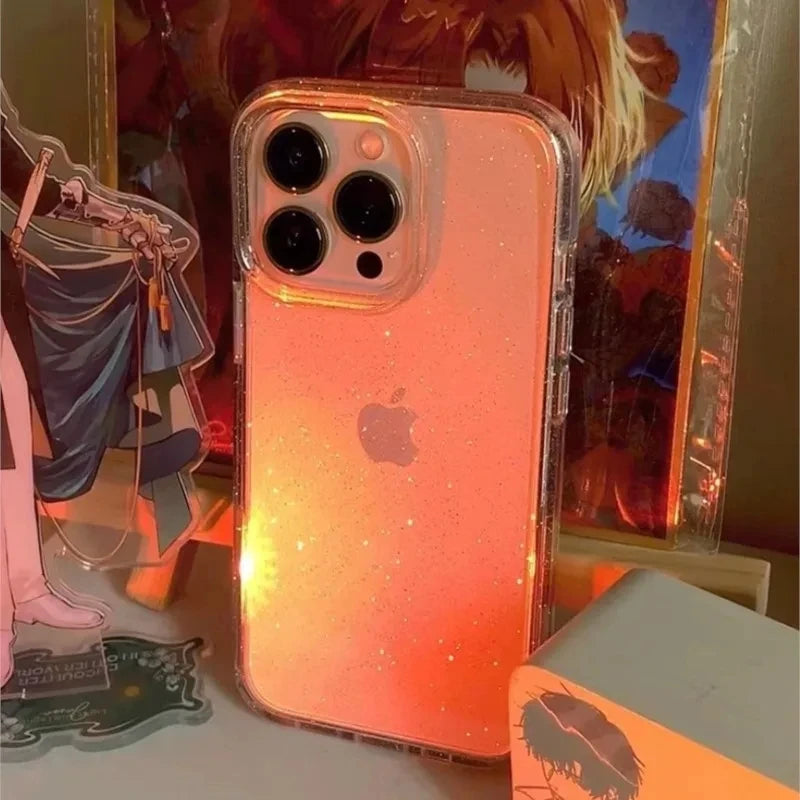 Luxury Bling Glitter Clear iPhone Case iPhone