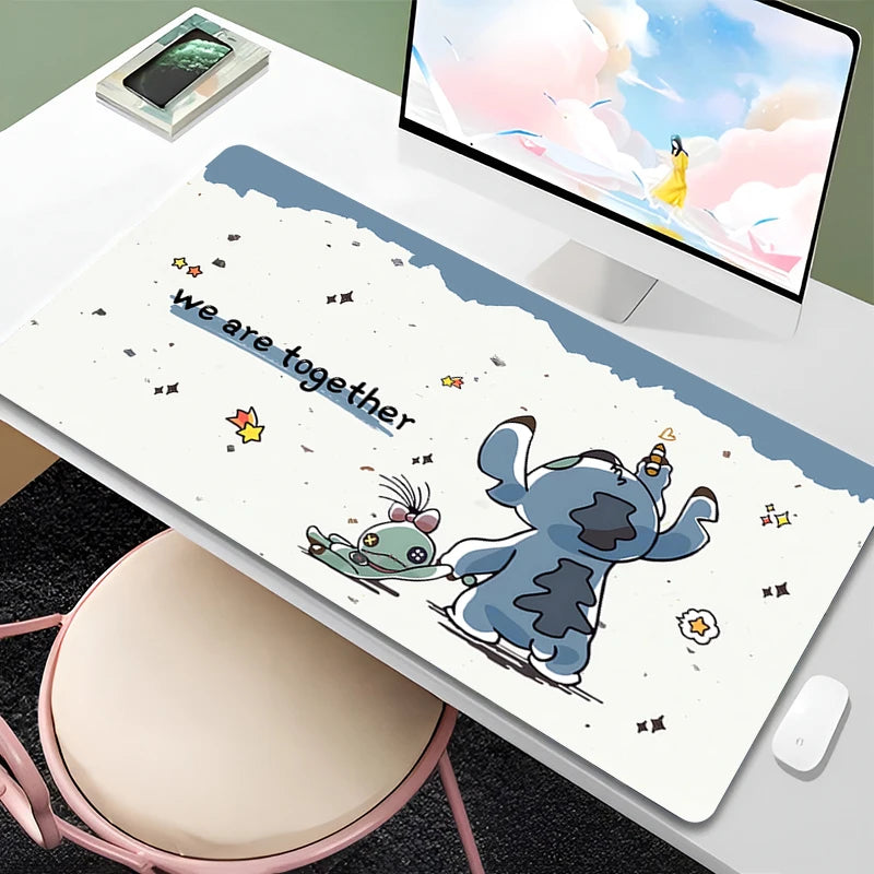 Anime Green Plants XXL Mousepad