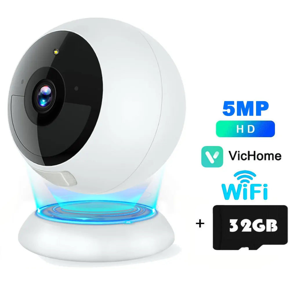 2K Wifi Magnetic Battery Security Camera Indoor/Outdoor