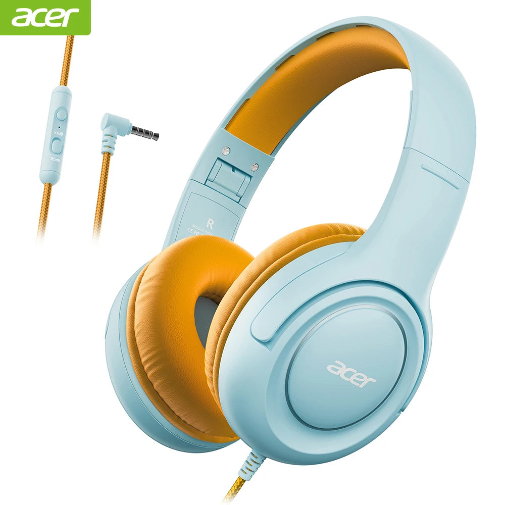 Kids Wired Headphones with Volume Limiter