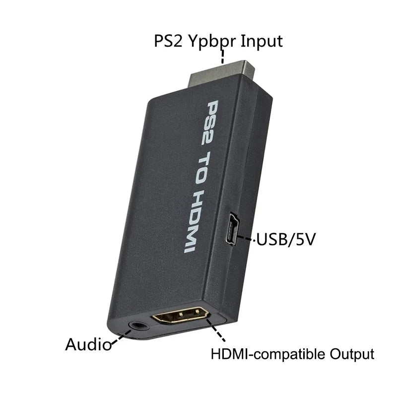 480p HD PS2 Audio Video Converter