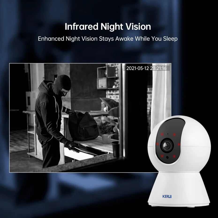 5MP 4K Mini Wi-Fi Security Camera