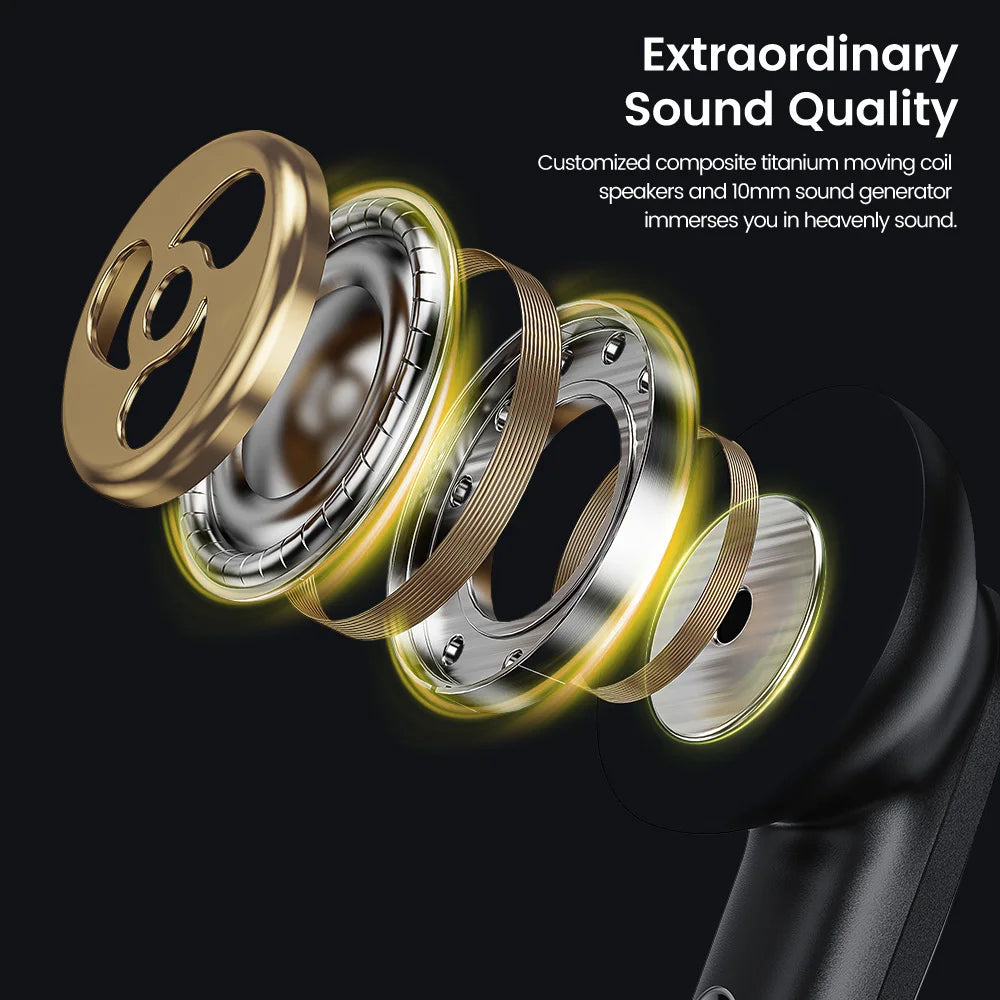40H 35ms Low Latency Earbud with Microphone