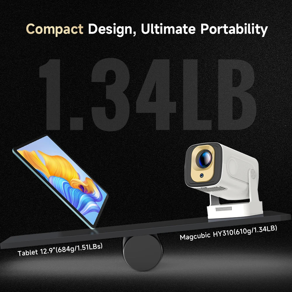 4K Android Auto Focus Projector