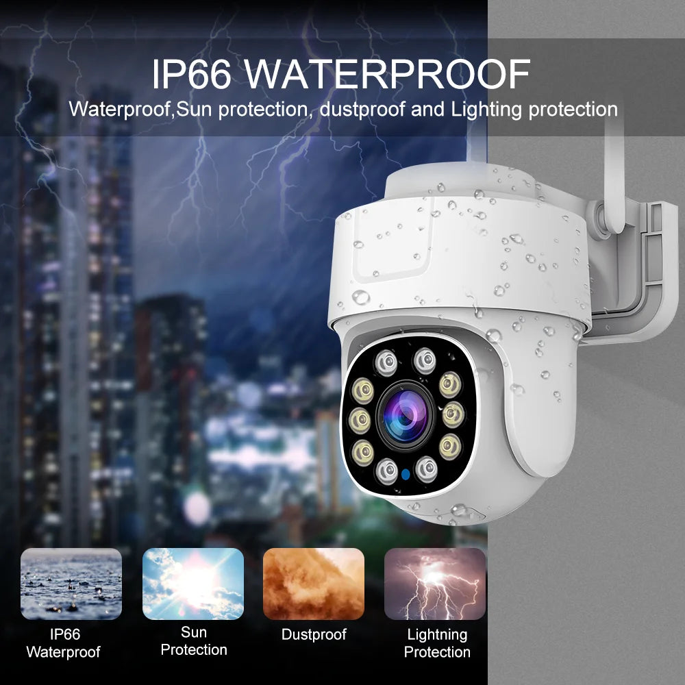 2MB10X Zoom Full-Color Surveillance Camera