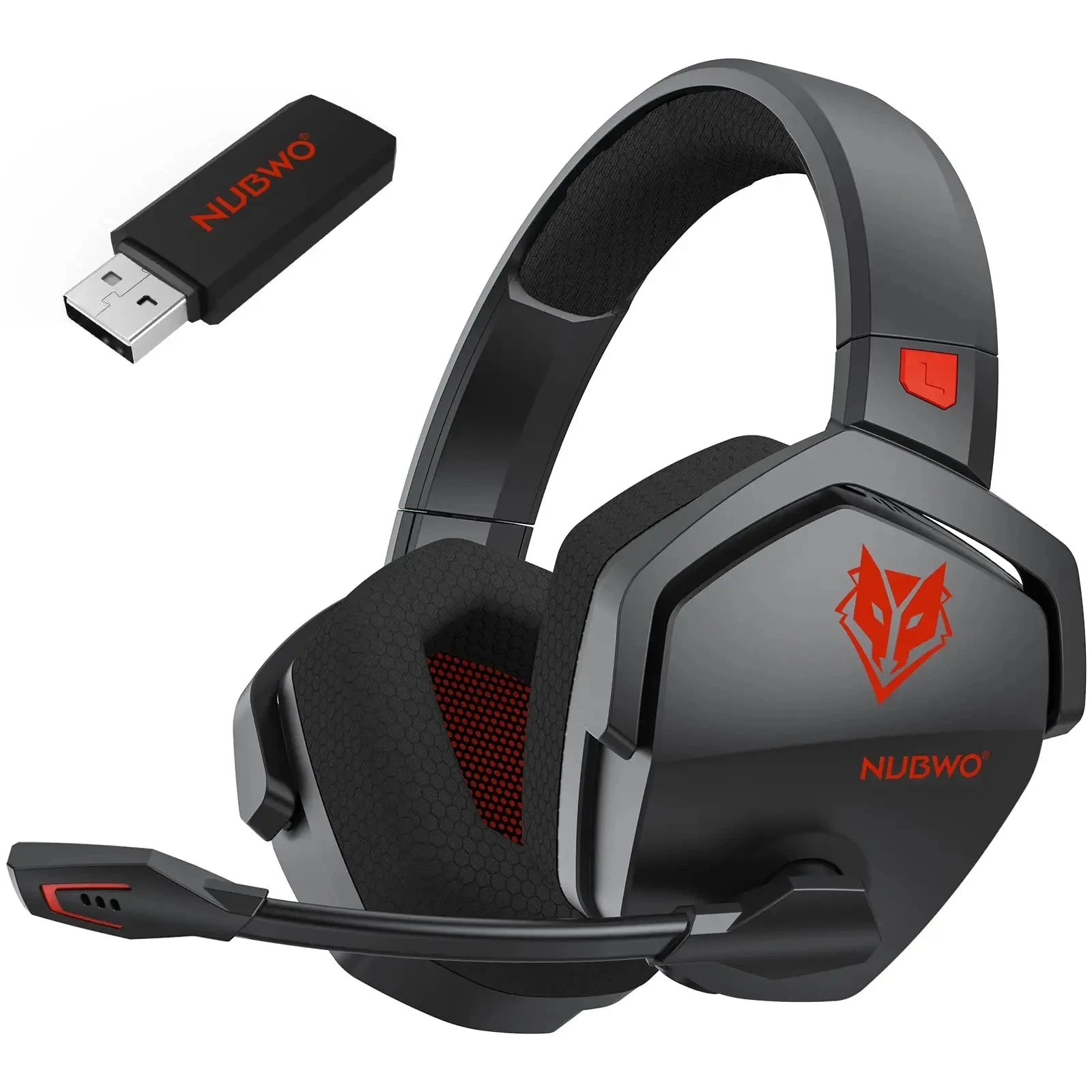 5ms Low Latency Dual Wireless Gaming Headset