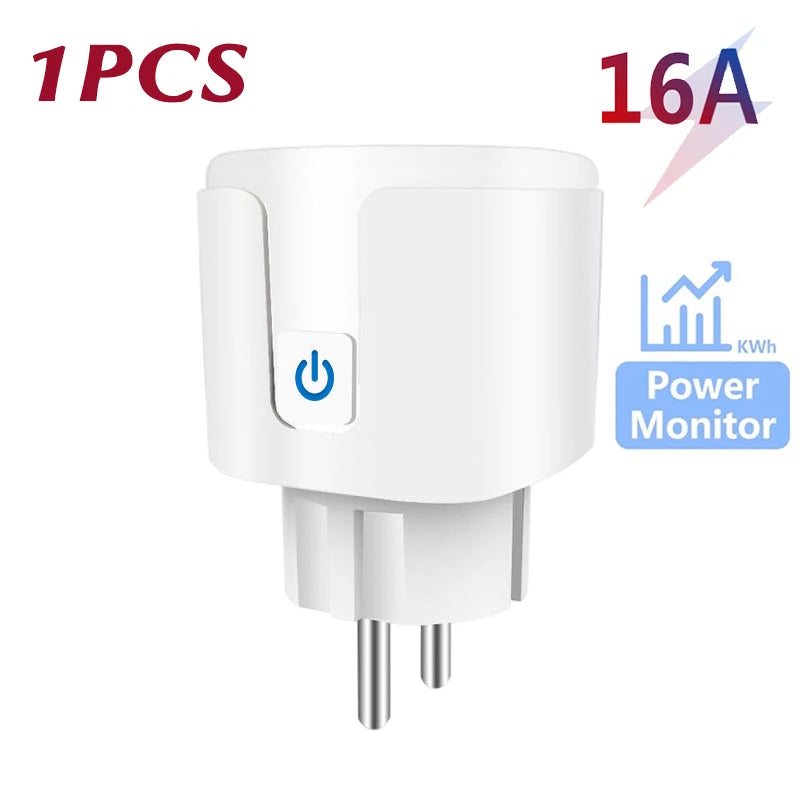 16A/20A EU Socket with Power Monitoring Smart Plug