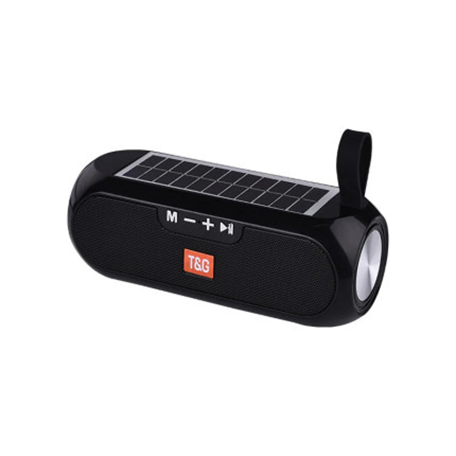 Solar-Powered Portable Bluetooth Speaker