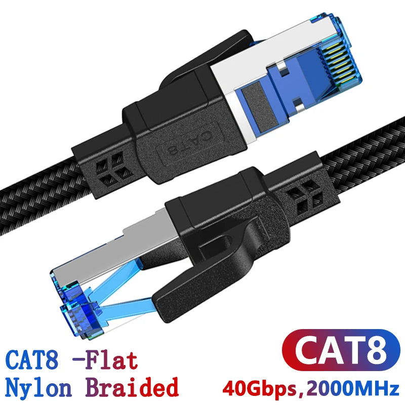 40Gbps Cat8 Ethernet Patch Cord