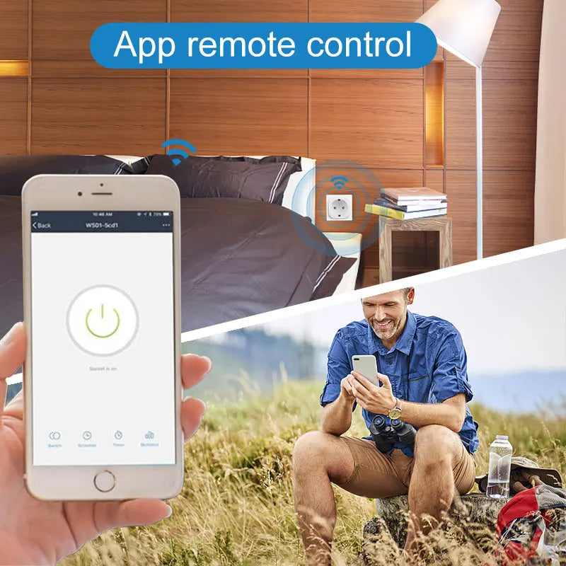 16A/20A EU Socket with Power Monitoring Smart Plug