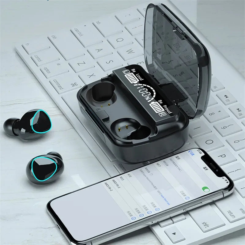 3500mAh Power Bank Wireless Earbuds