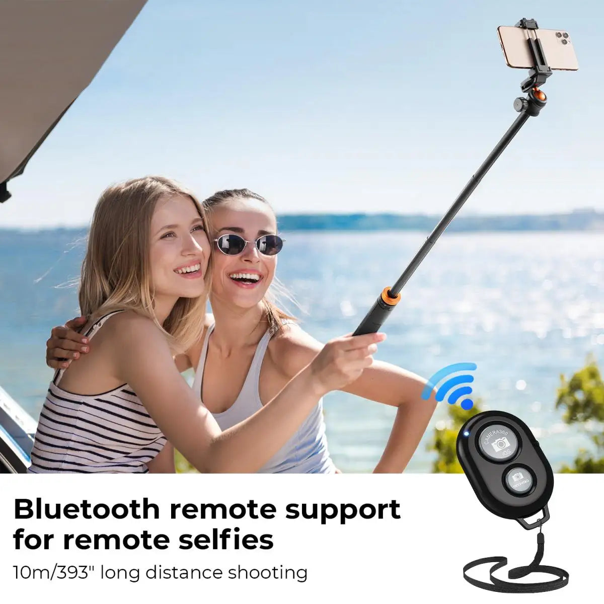62" Phone Tripod Selfie Stick