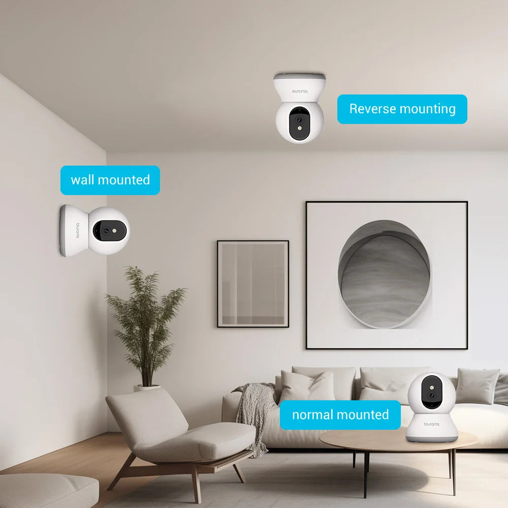 2K Indoor One-Touch Security Camera
