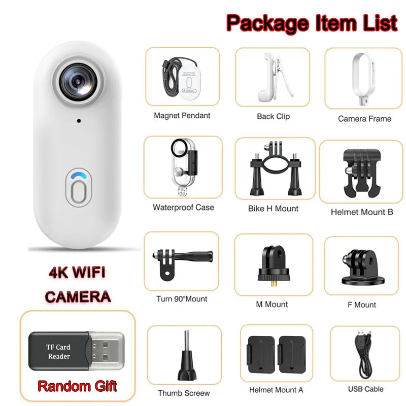 4K Professional Outdoor Bike Body Cam