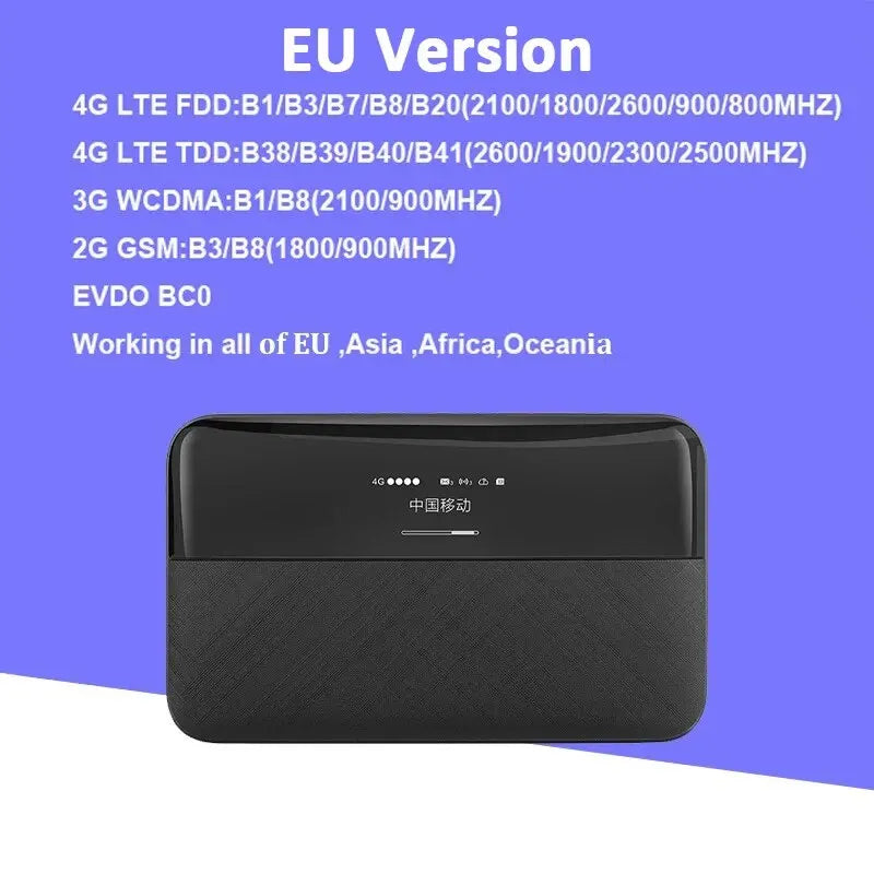 6000mAh Portable 4G Hotspot