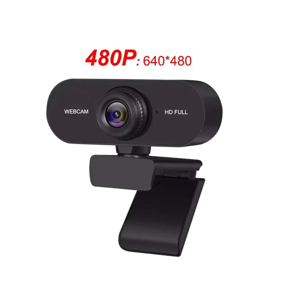 2K Multi-Resolution HD Webcam with Microphone