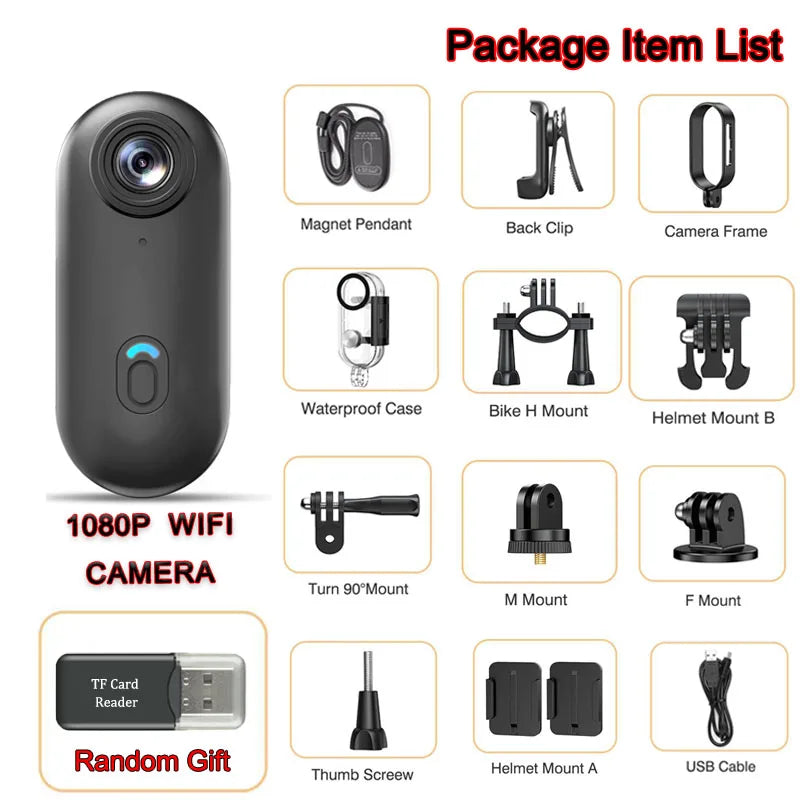 4K Professional Outdoor Bike Body Cam