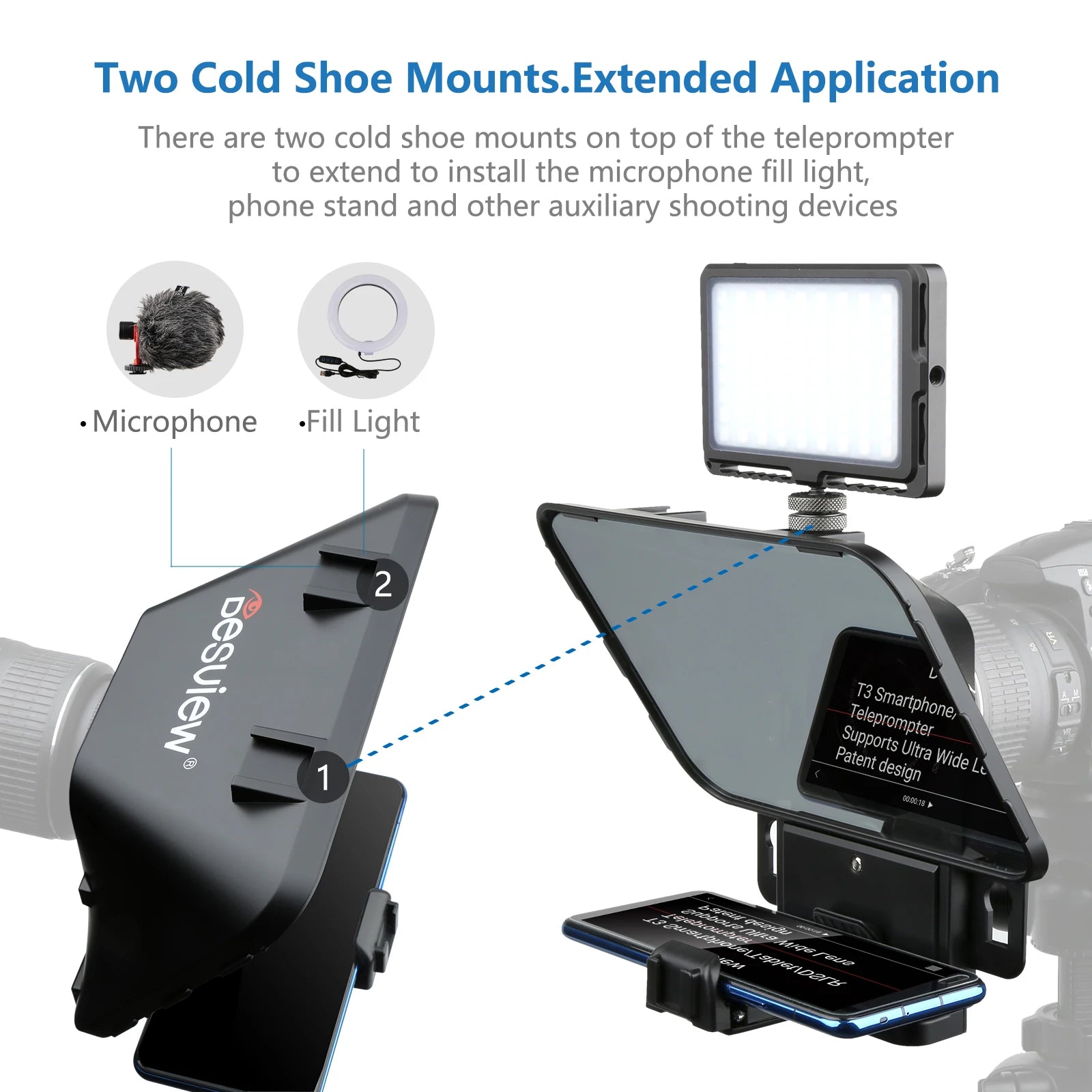 Desview T3 Remote Teleprompter