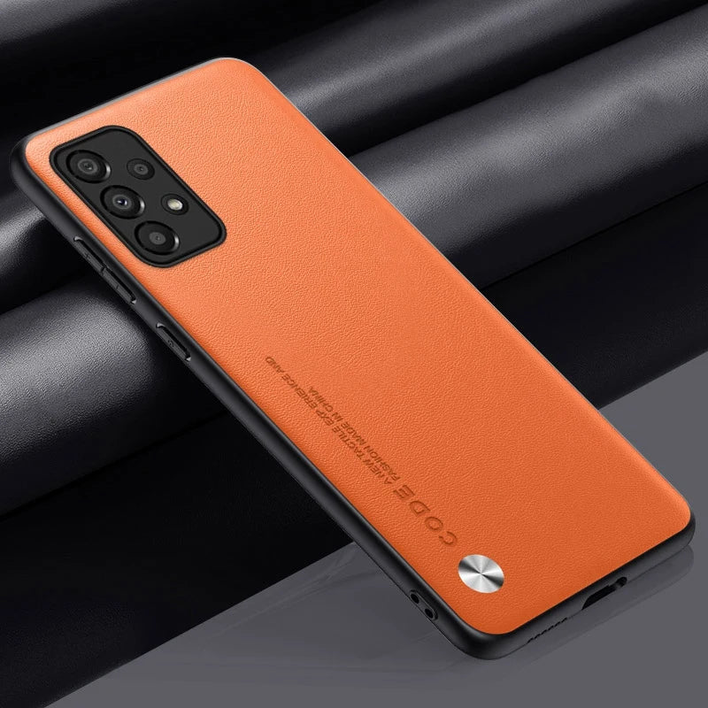 Luxury PU Leather Protective Phone Case A52 S 4G