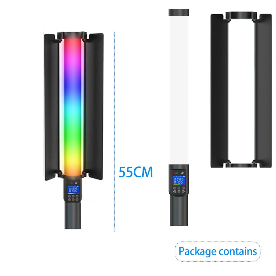 Handheld RGB LED Light Stick with Tripod