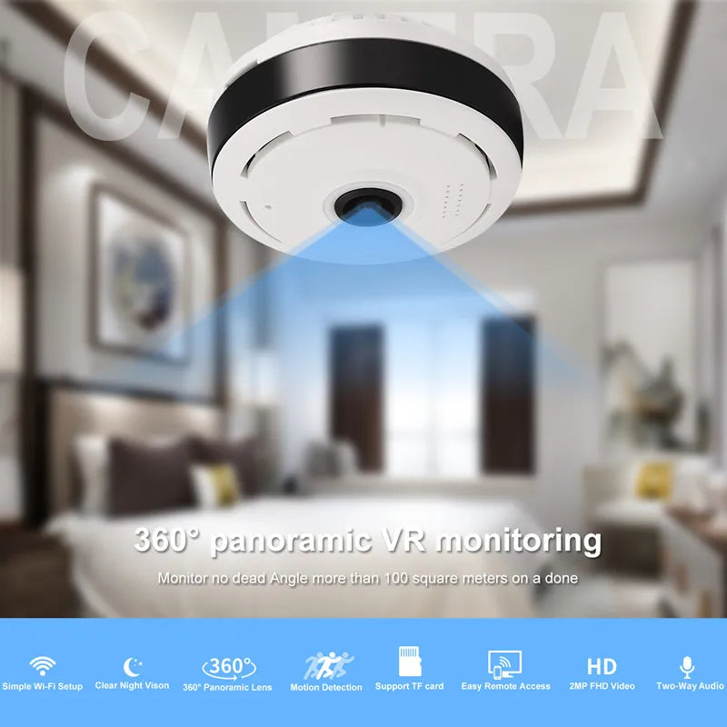 360 Panoramic WIFI Spy Camera
