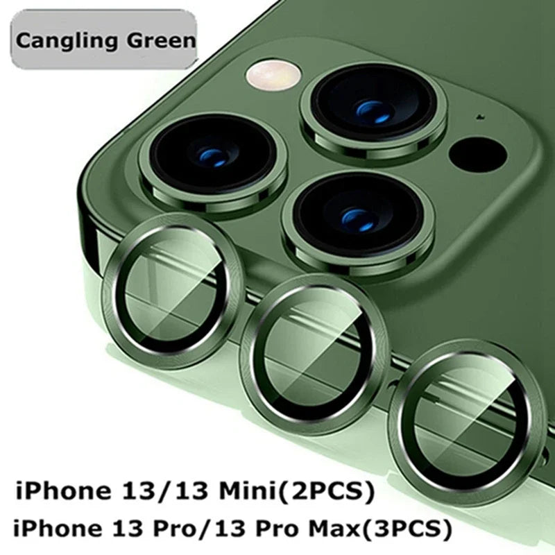 2-3Pcs Tempered Glass Camera Cover iPhone 16