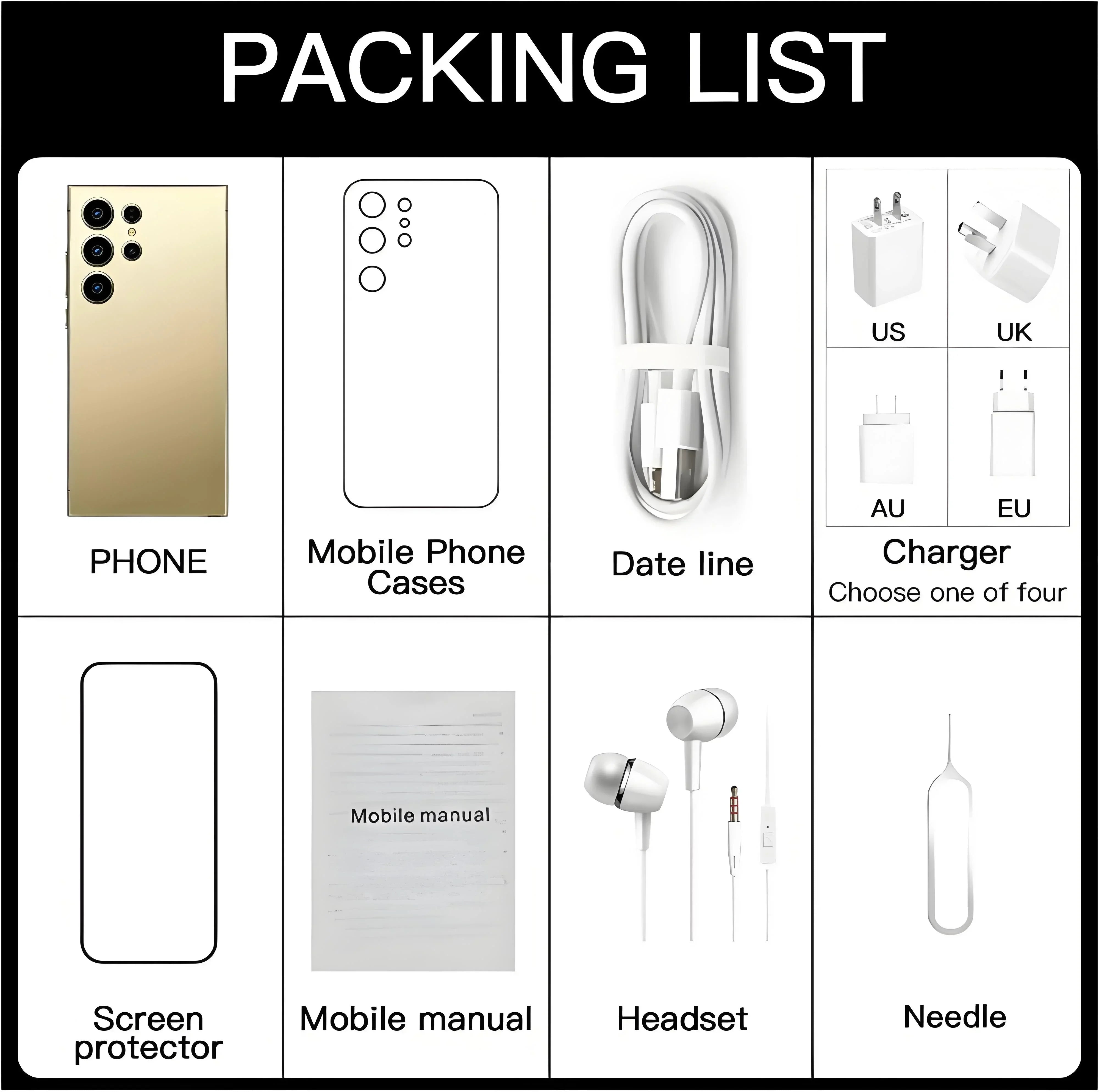 S24 Pro 6.8" 8GB/256GB Smartphone