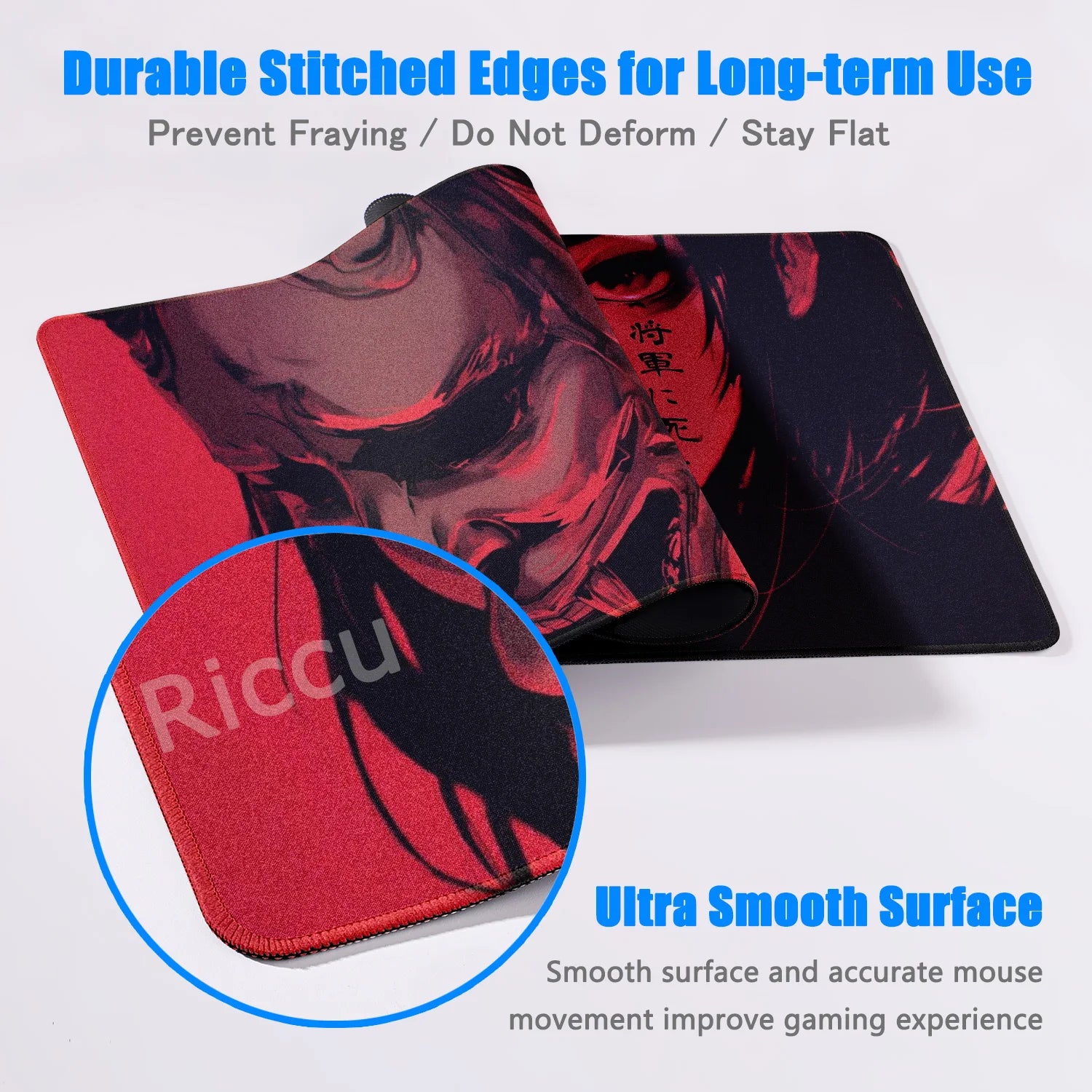 Large 40x90cm Japan-Themed Mousepad
