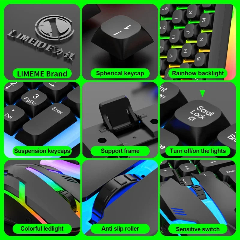 GTX350 RGB Wired Gaming Combo
