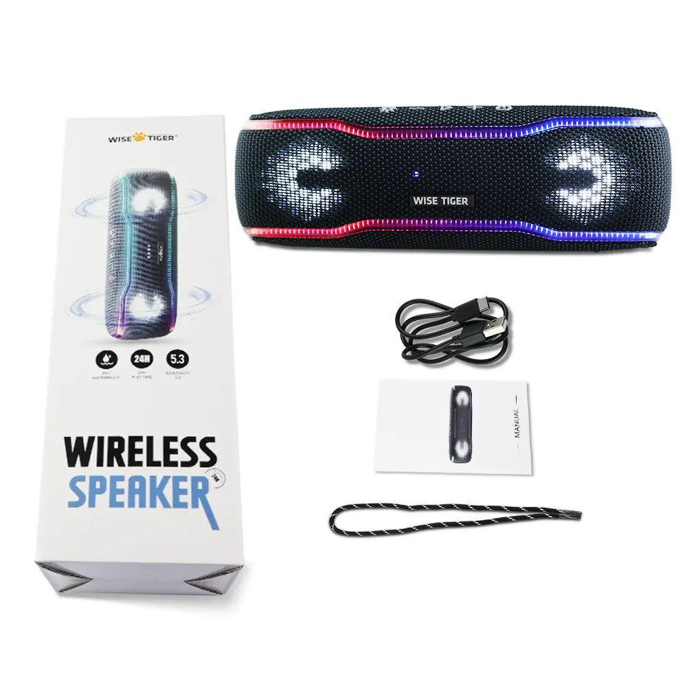 25W RGB Stereo Portable Speaker