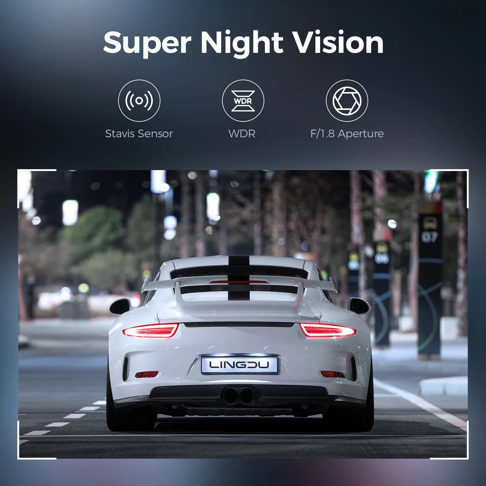 D500 4K Ultra HD Dash Cam with 5GHz WiFi & GPS
