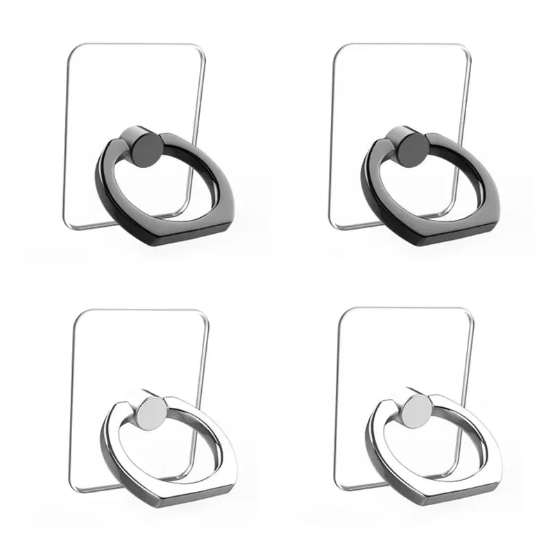 Transparent 360° Phone Ring Kickstand