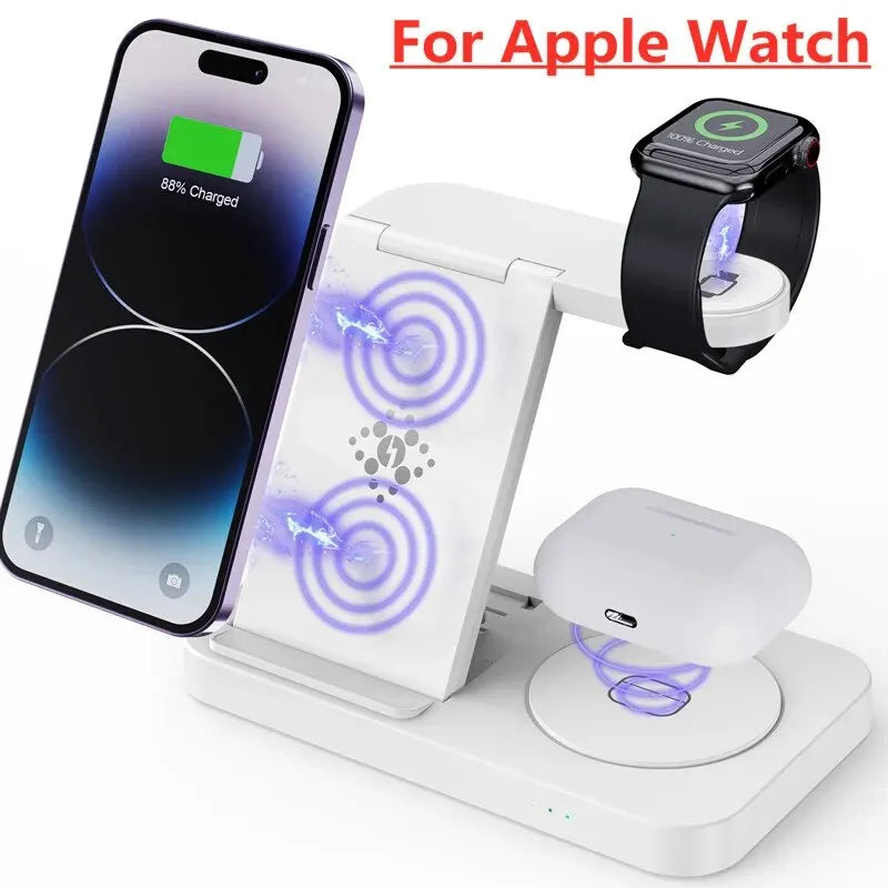 4-in-1 Foldable Wireless Charging Station