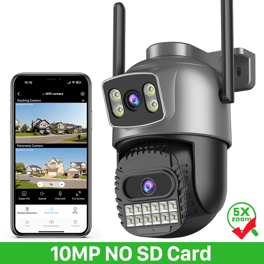 20MP 10K Multi-Lens PTZ Camera