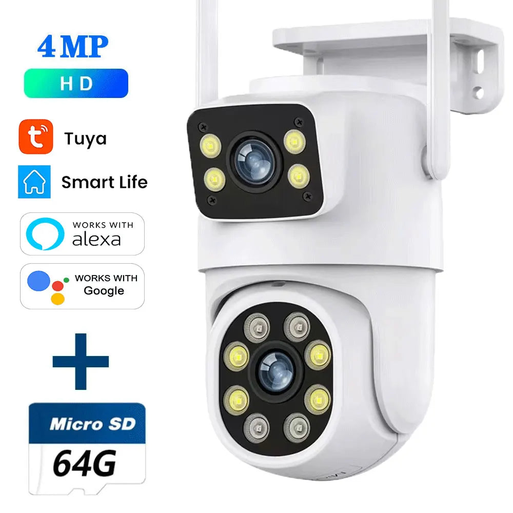4K 8MP Dual Lens WIFI Camera