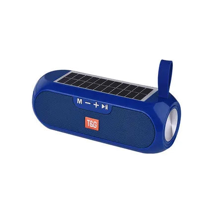 Solar-Powered Portable Bluetooth Speaker