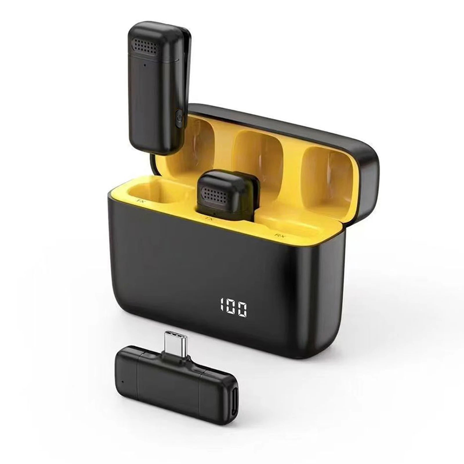 Portable Audio Video Recording Mic for iPhone & Android