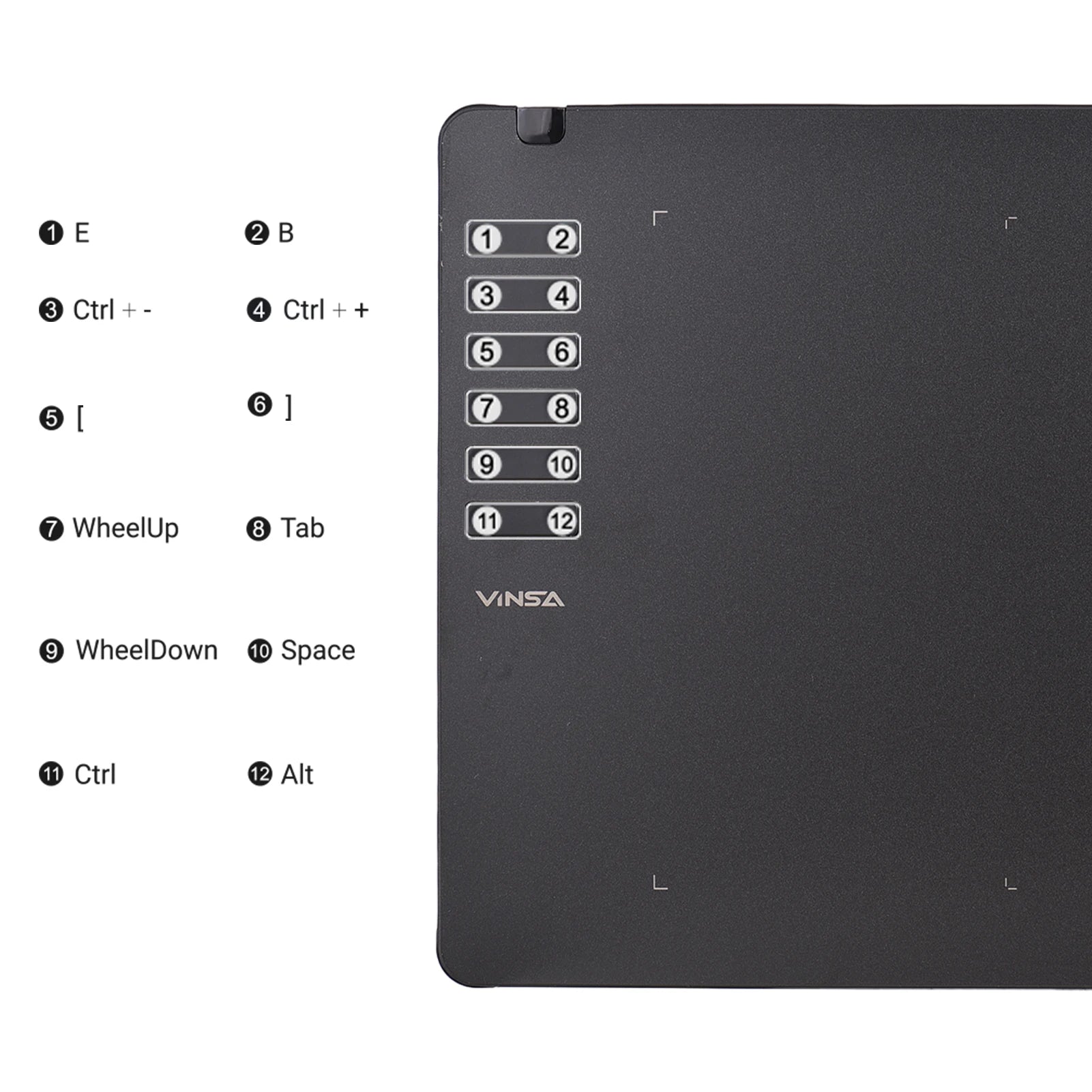 Ultra-Thin 8192 Pressure Drawing Tablet