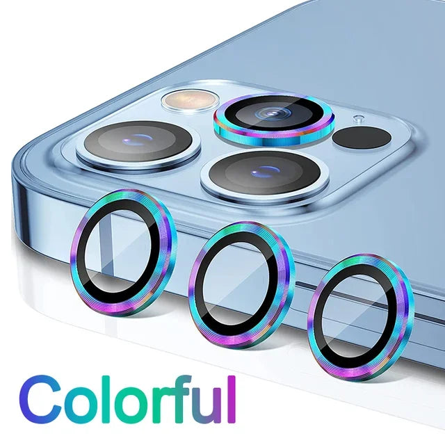 2-3Pcs Tempered Glass Camera Cover iPhone 16