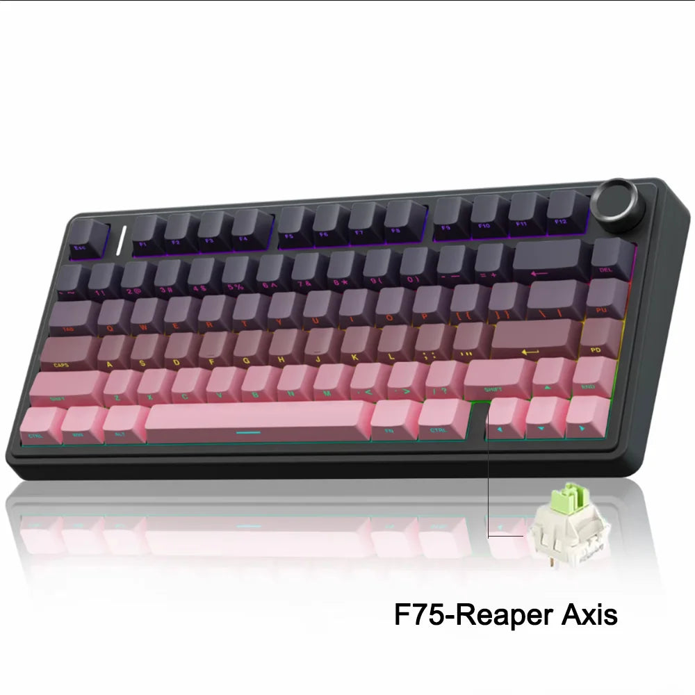 2.4G Tri-Mode 75% Gasket Keyboard