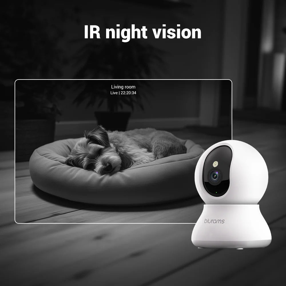 2K Indoor One-Touch Security Camera